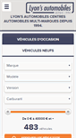 Mobile Screenshot of lyonsautomobiles.com